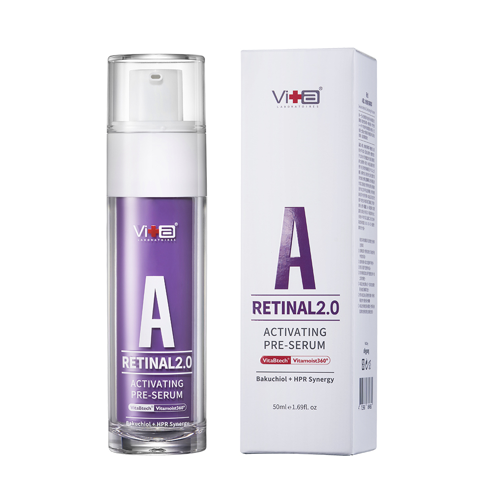 【雙A逆齡煥膚組】薇佳｜A醛2.0嫩膚前導精萃+蜜花酸晶A醇煥顏精華乳