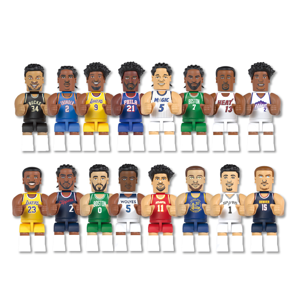 NBA系列:球員積木人12入組