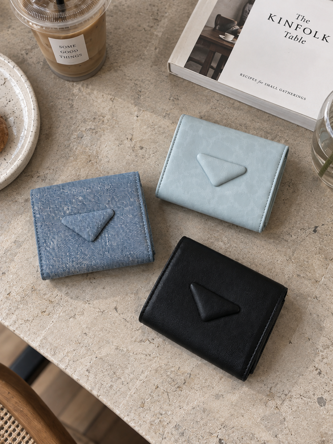 【預購】韓國代購 Fennec SOTY FOLD COIN WALLET 鈕扣 零錢袋 錢包 短夾