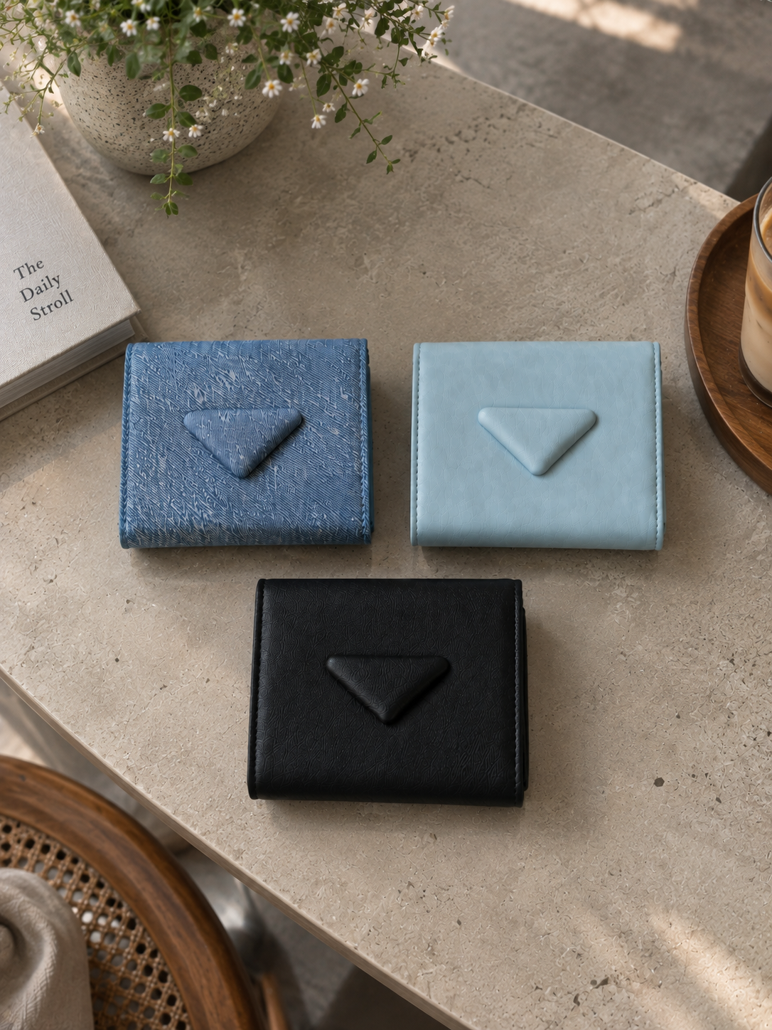 【預購】韓國代購 Fennec SOTY FOLD COIN WALLET 鈕扣 零錢袋 錢包 短夾