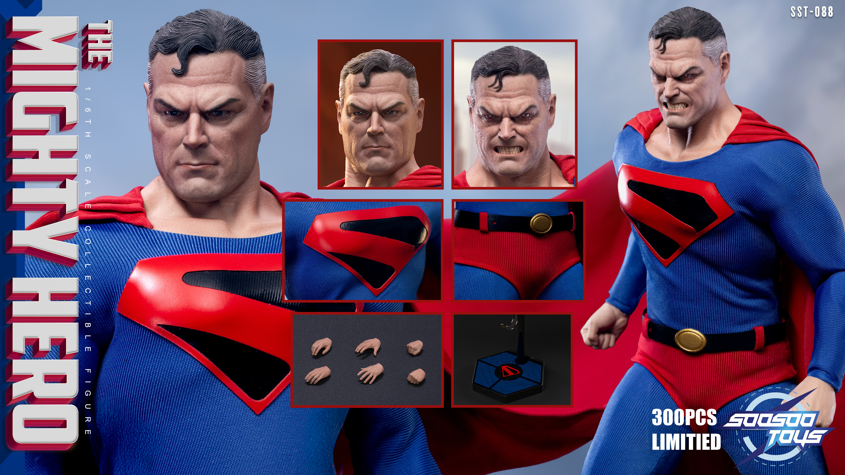 Soosootoys SST088 1/6 The Mighty Hero (現貨)
