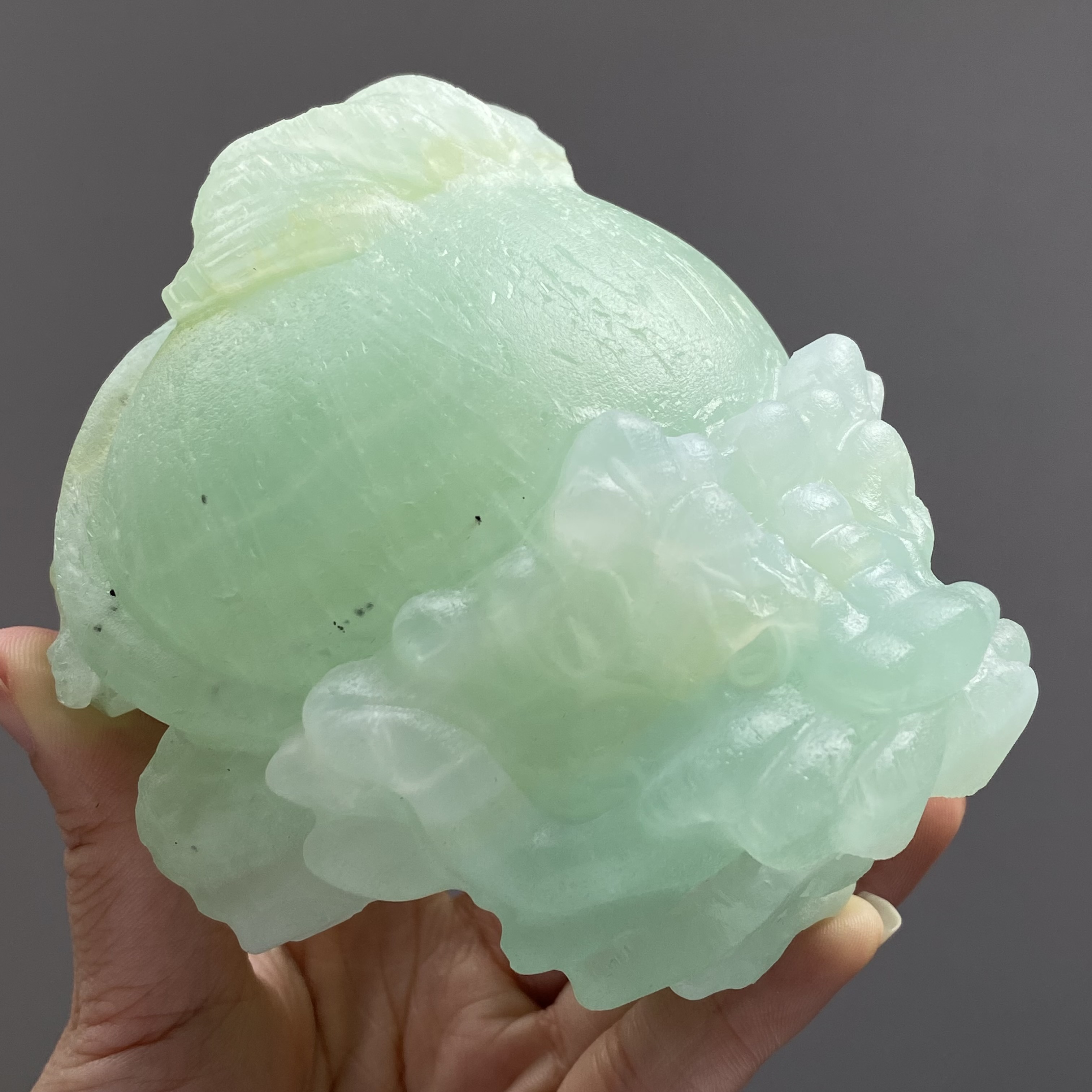 綠螢石龍龜