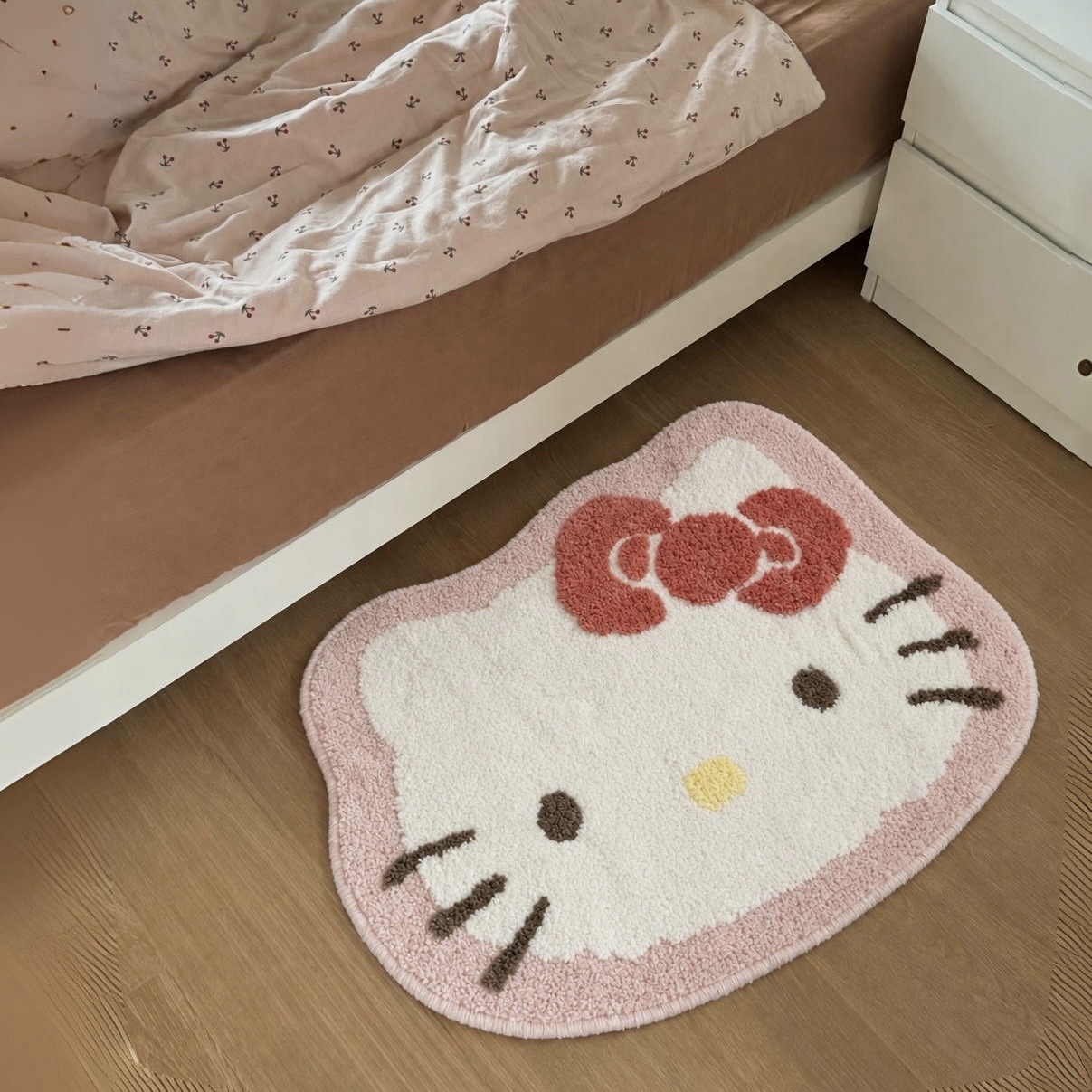 (預購）🇯🇵日本Sanrio三麗鷗 Kitty&庫洛米&大耳狗&美樂蒂 毛絨地毯 家居擺飾