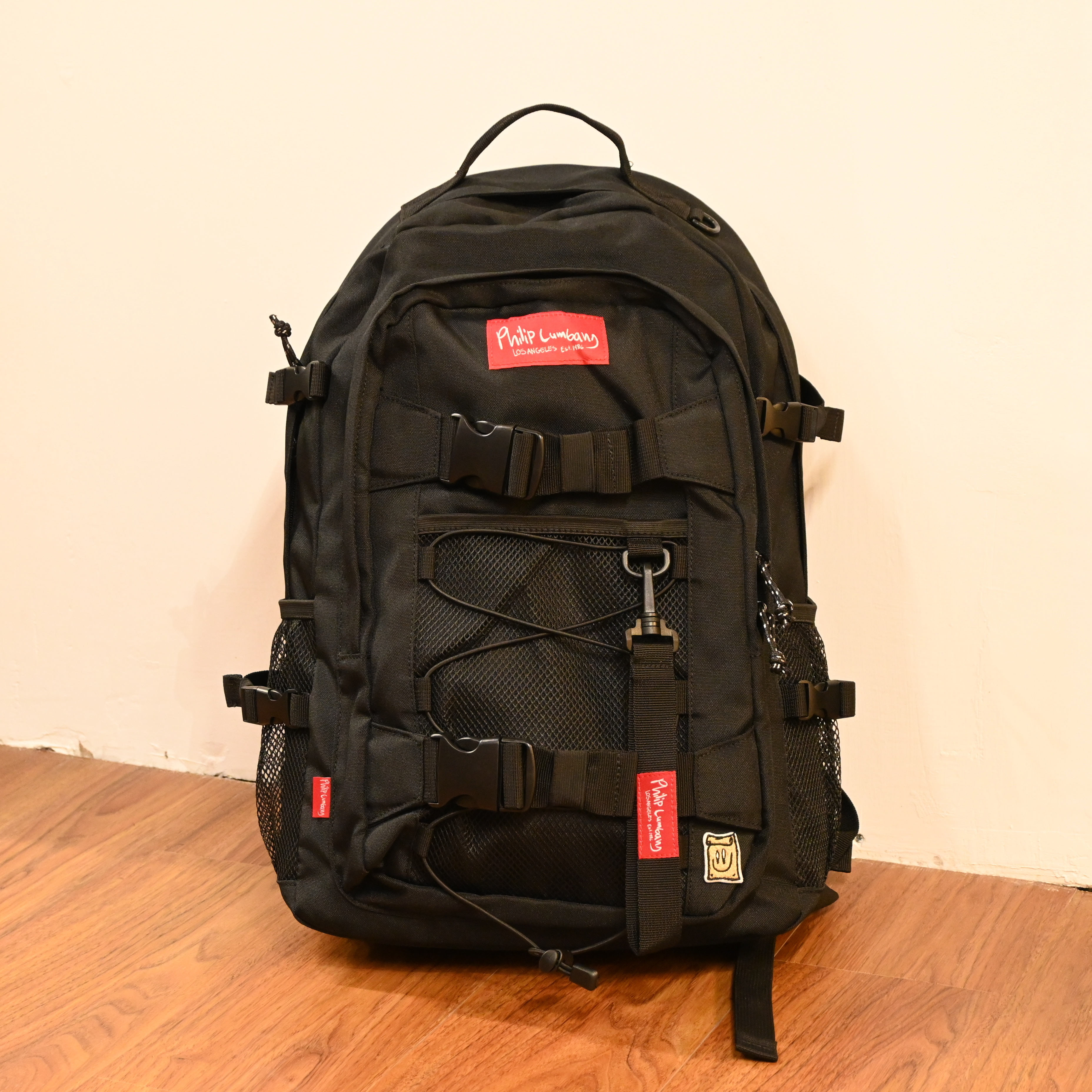 Philip Lumbang Box Logo Bungee Cord Backpack