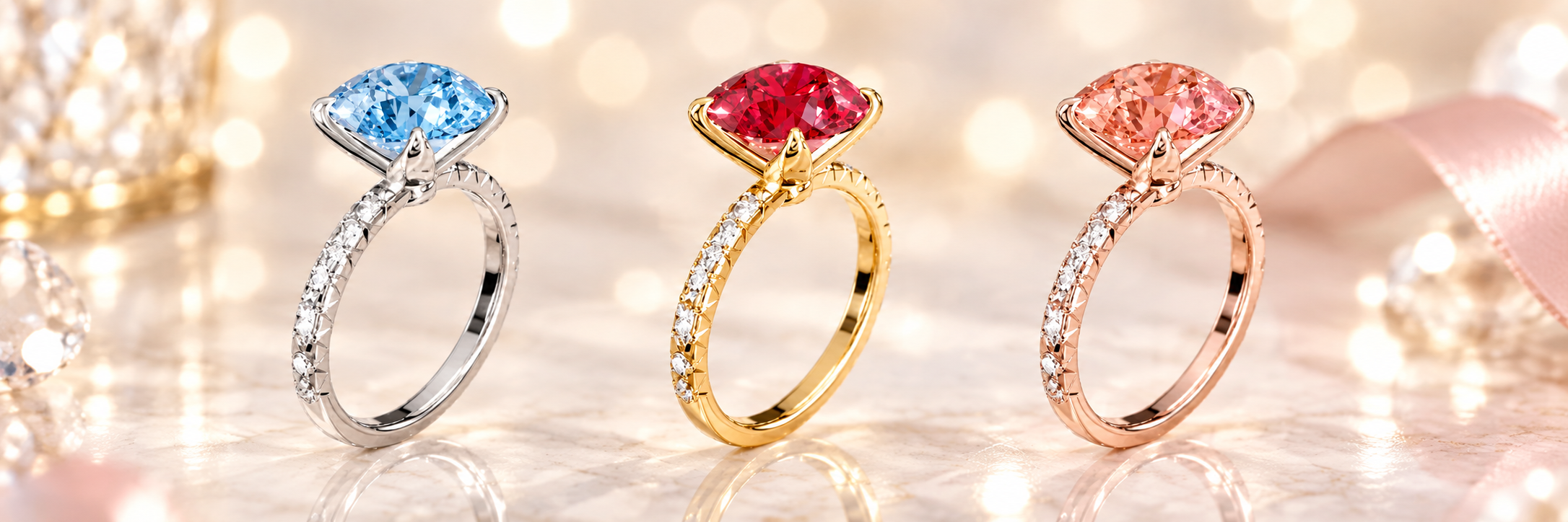 EX036 加購品 10KW GOLD WITH LAB GROWN DIAMOND MOUNTING RING (ANY SHAPE)