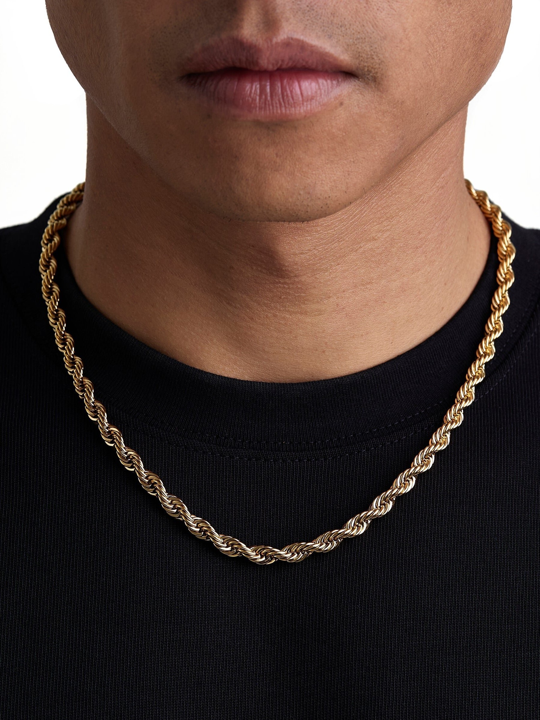 THE ROPE - 6mm 麻花項鍊 (18K Gold)