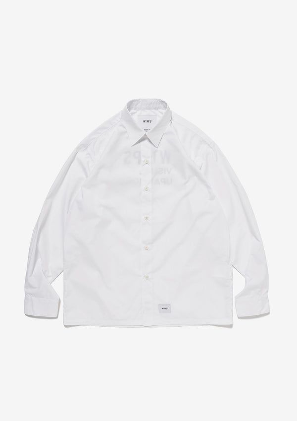 2026AW WTAPS REPO / LS / CTPL. BROADCLOTH 背後 LOGO 長袖 襯衫 現貨 262CWDT-SHM02