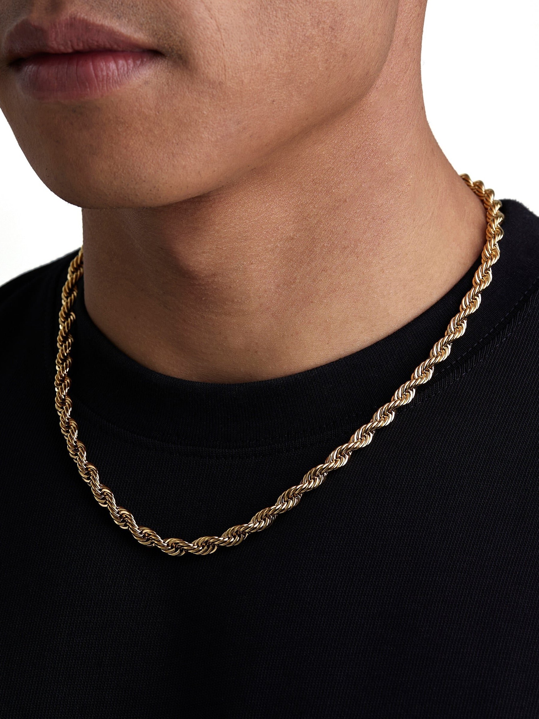 THE ROPE - 6mm 麻花項鍊 (18K Gold)