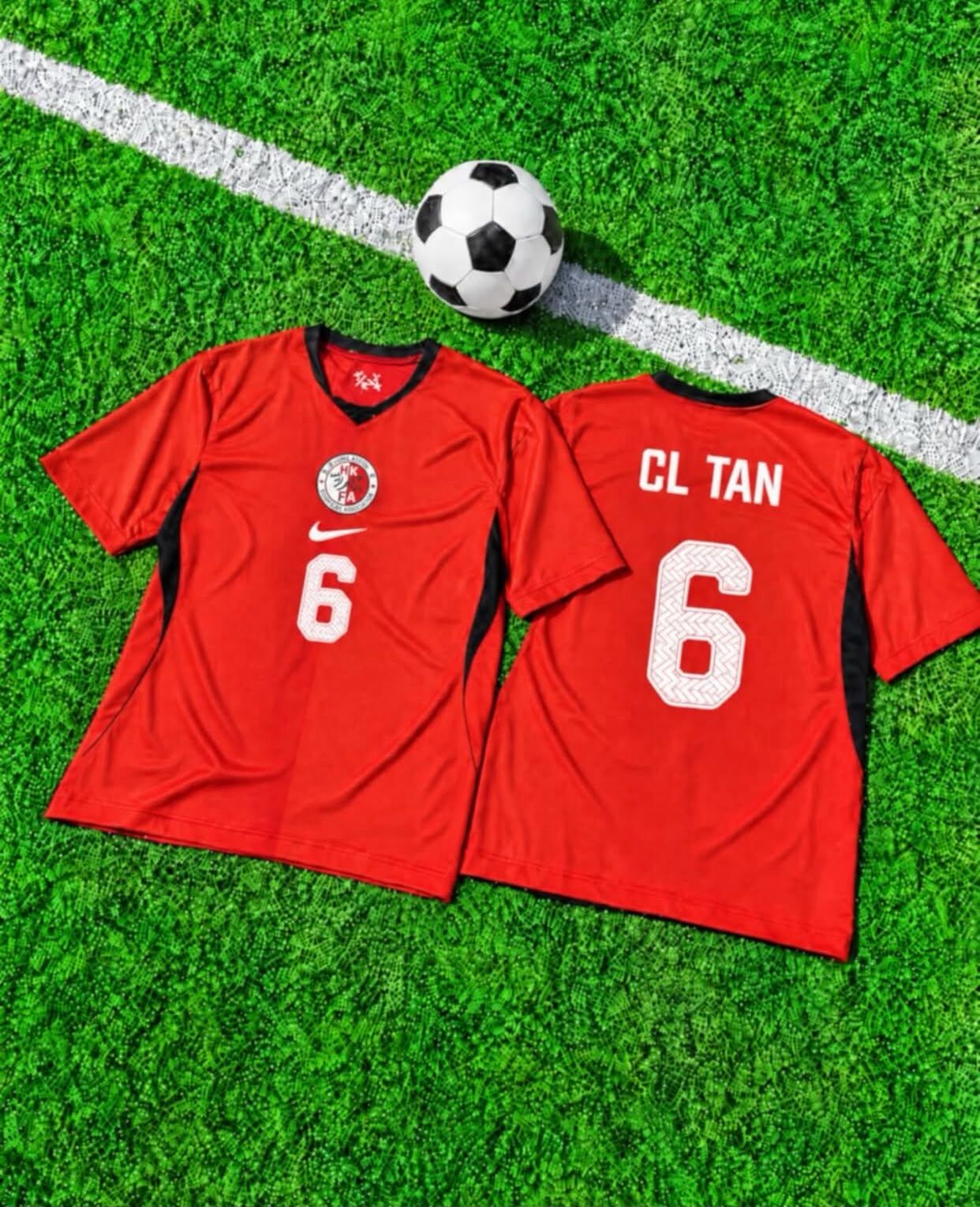 2026 Hong Kong Home Shirt with Unofficial Nameset