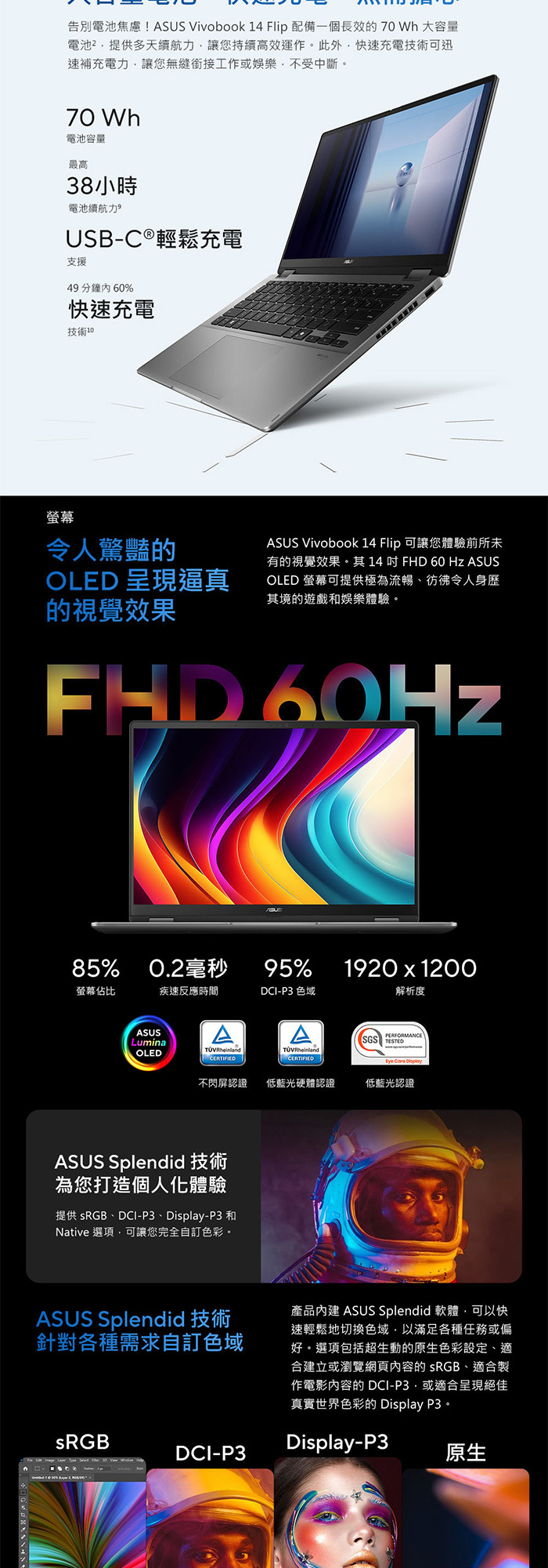 TP3407AA-0033G355螢幕表現
