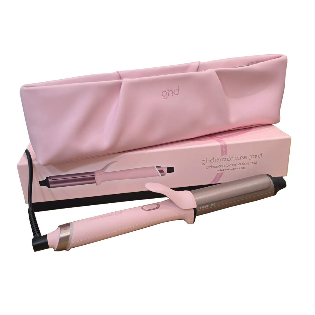 Ghd Chronos Curve Grand Tong 柔霧粉紅限量版高清亮澤豐盈捲髮棒 32mm