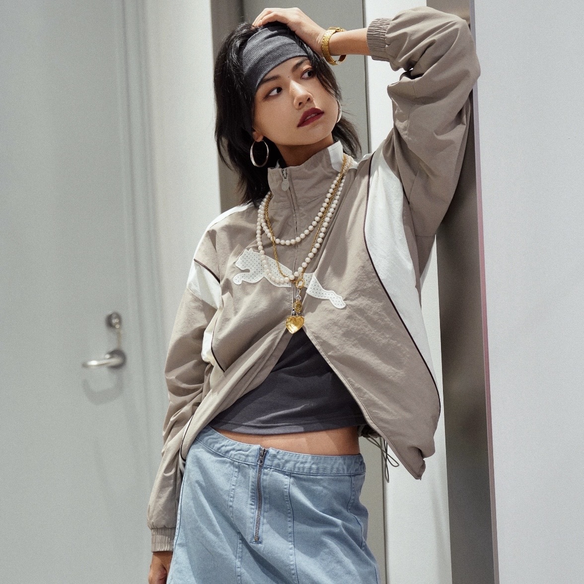 PUMA T7 風衣外套 防風 張凌赫同款 復古拼接 兩色 63979281/63979216