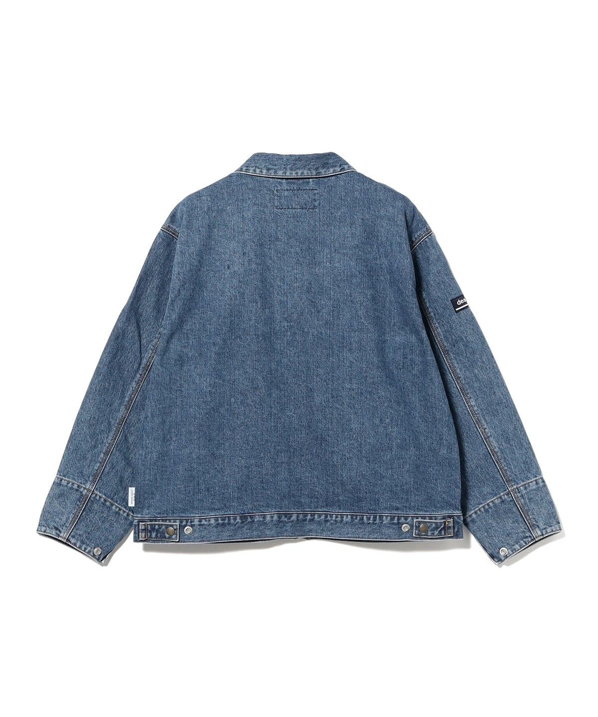 2026AW DESCENDANT EDDIECO DENIM JACKET 重磅 水洗 拉鍊 牛仔 外套 夾克 現貨 262WVDS-JKM03