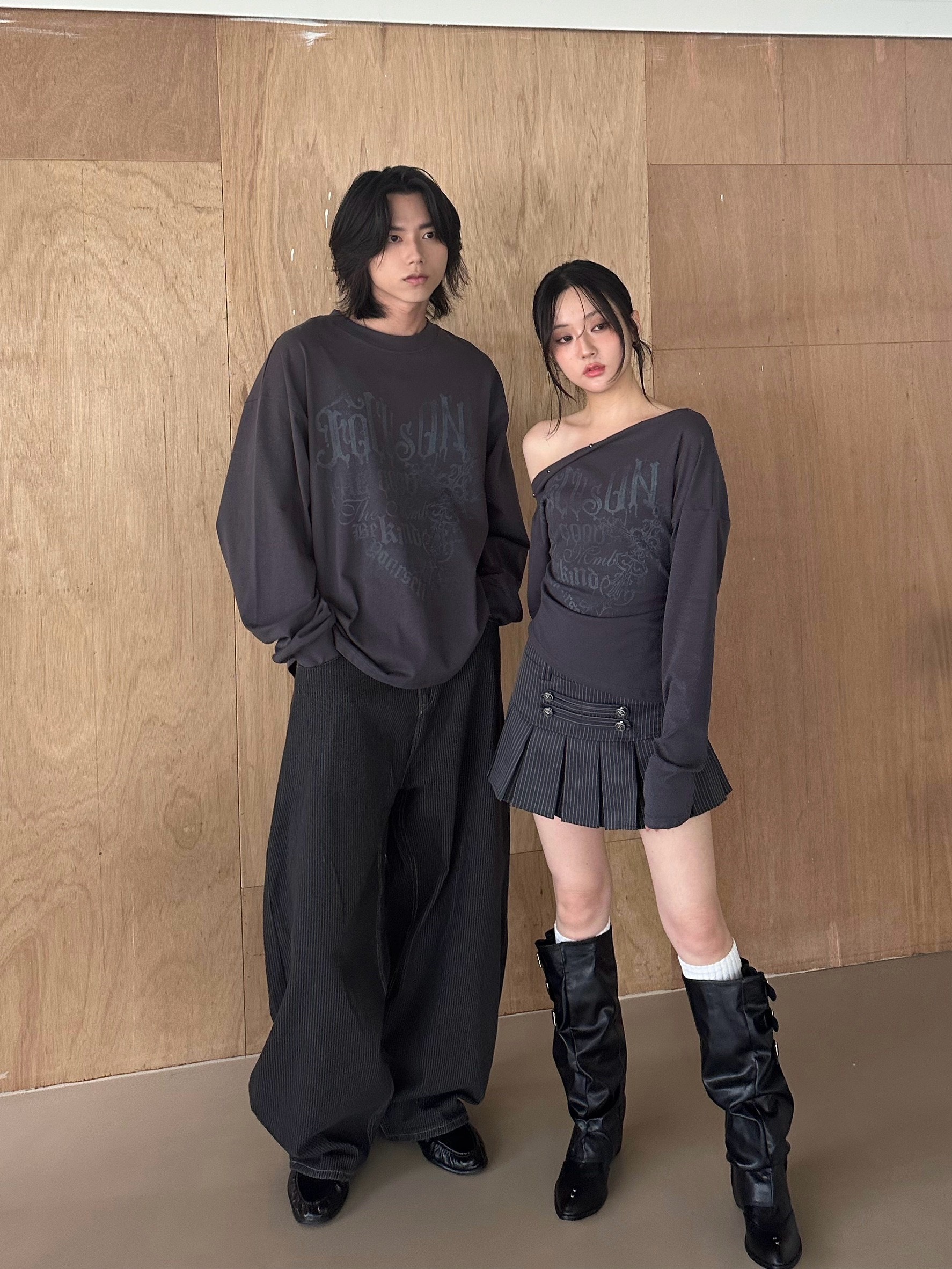 mmb專屬頻率情侶長tee