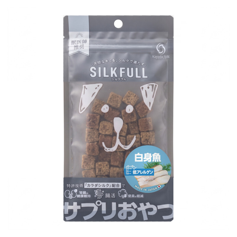 【SILKFULL】White Fish Supplement Treats for Dogs - Kidney