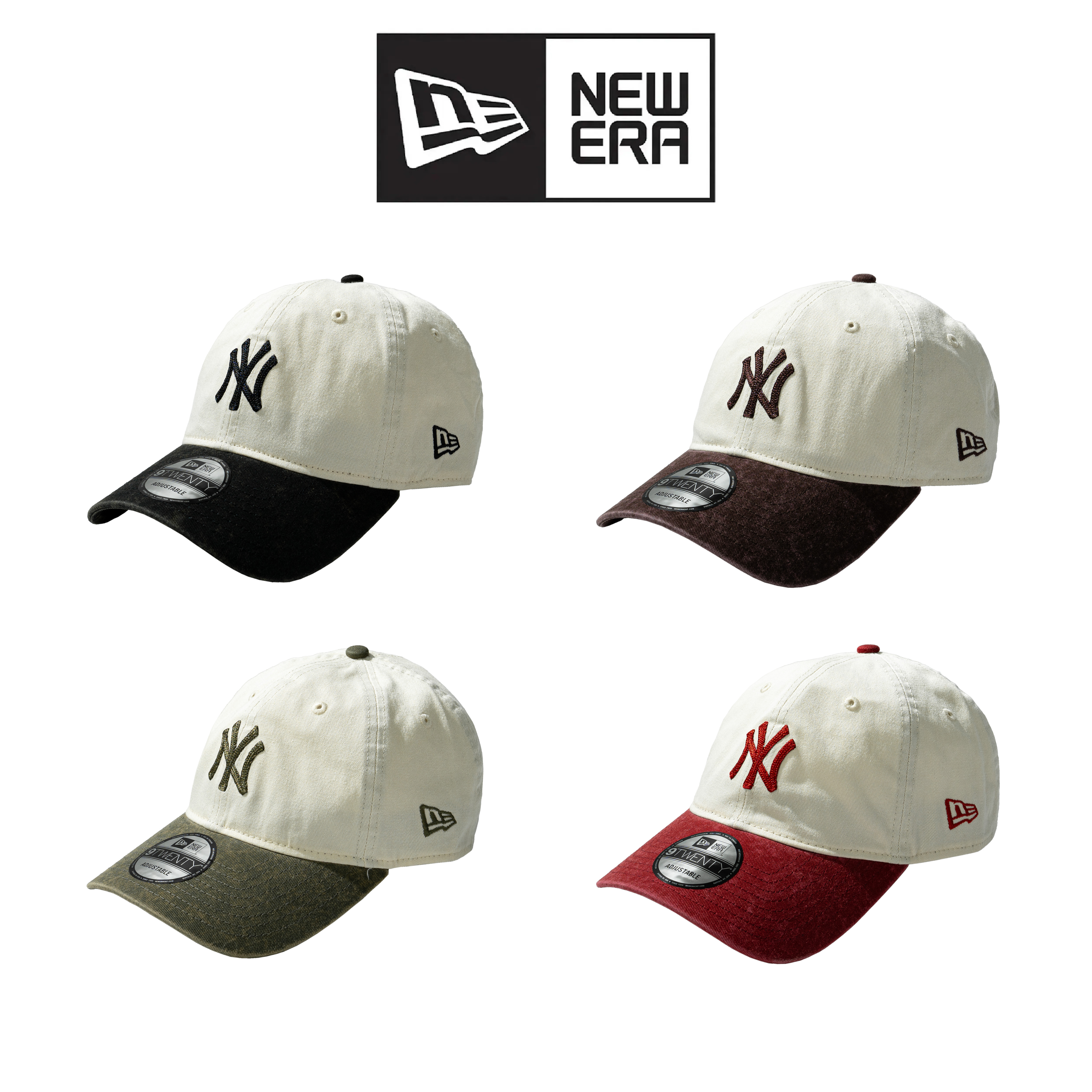 New Era 920 2-TONE SNOW WASH 洋基 雙色水洗棒球帽
