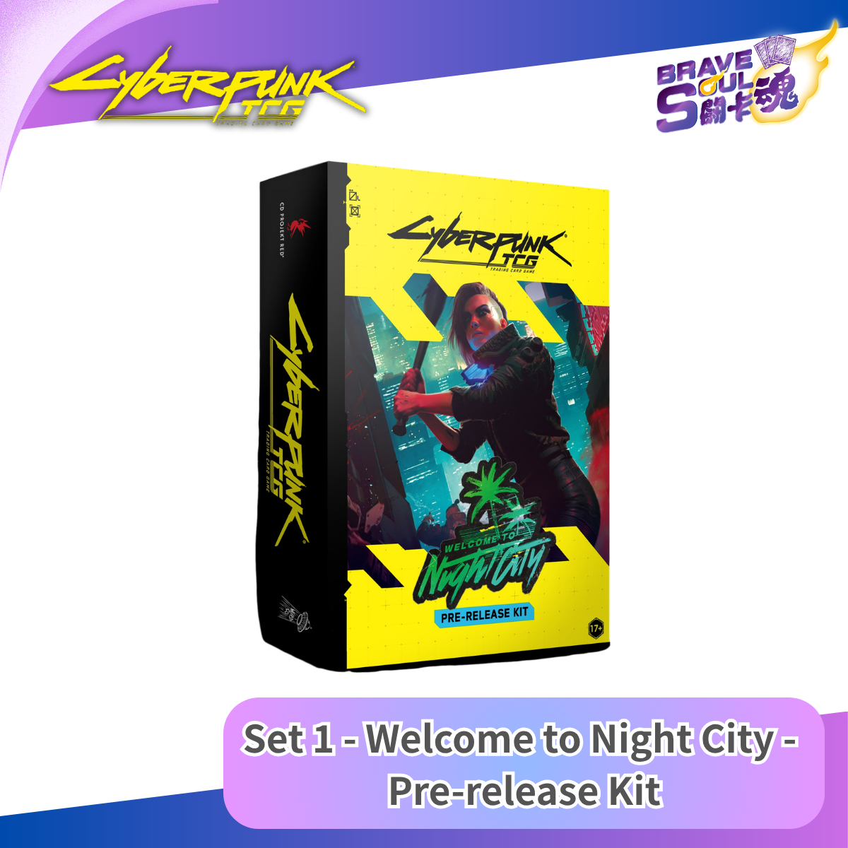 Cyberpunk - Set 1 - Welcome to Night City - Pre-release Kit