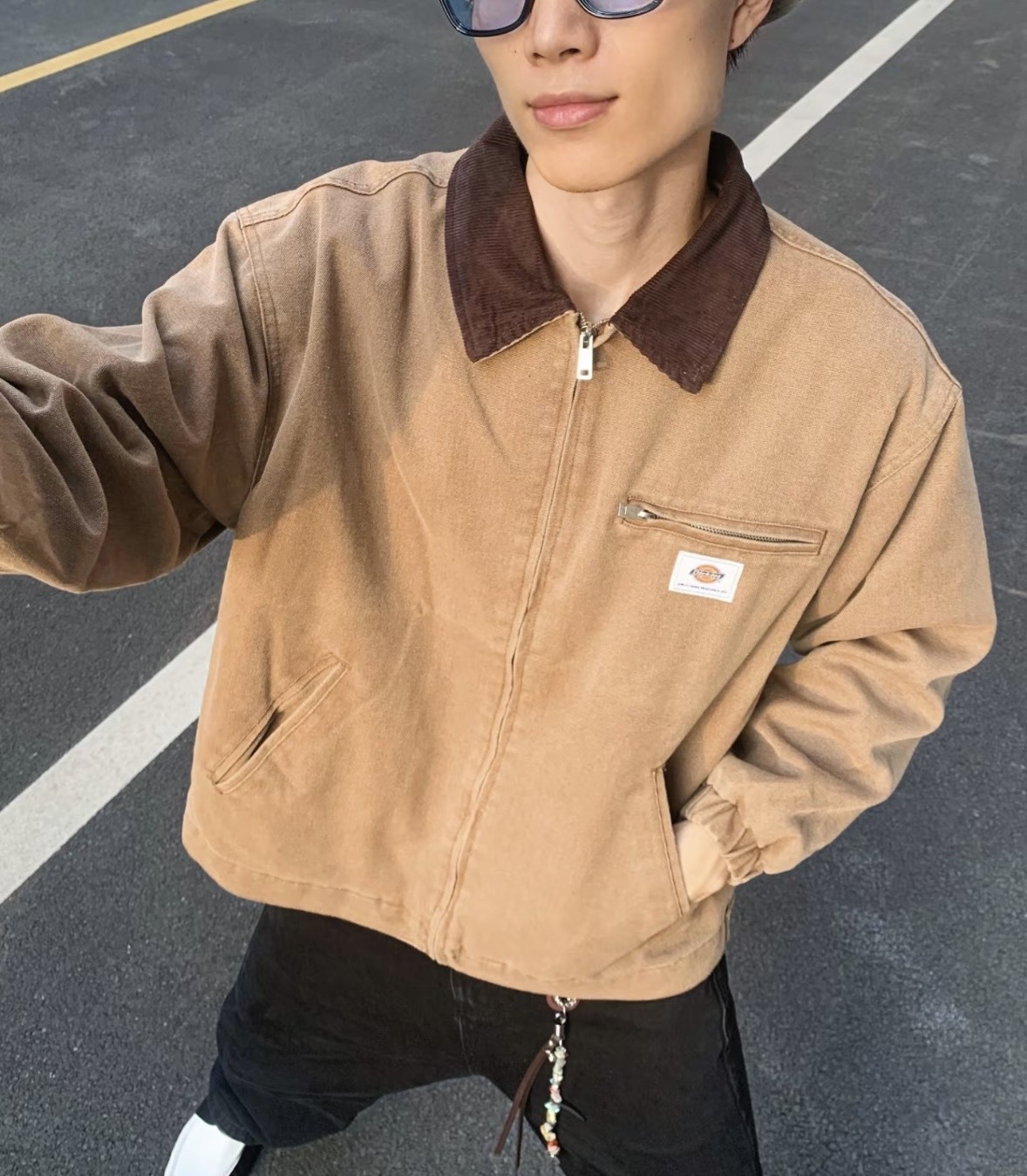 【逢甲FUZZY】DICKIES 美式復古 工裝 巴恩風 翻領 夾克 外套 男女