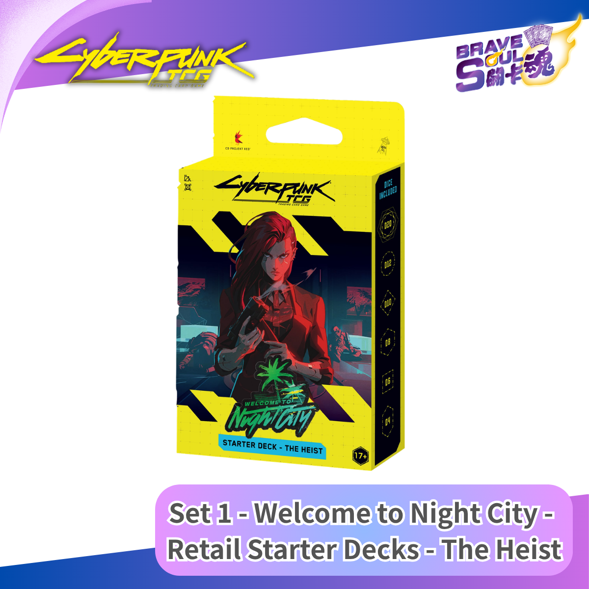 Cyberpunk - Set 1 - Welcome to Night City - Retail Starter Decks - The Heist