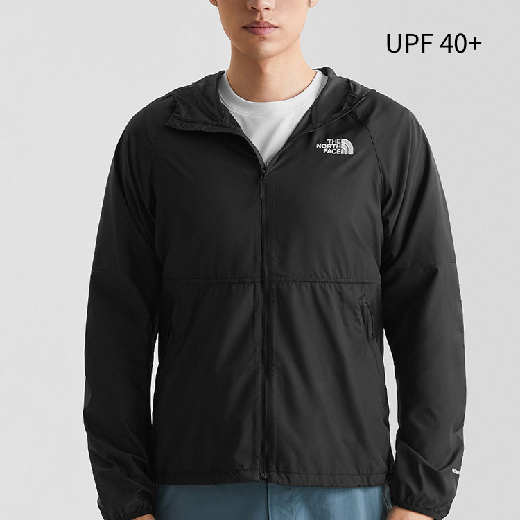 【代購】THE NORTH FACE Urban Exploration Breathable And Windproof Sun Protection Clothing Men's Black NF0A81PO-JK3