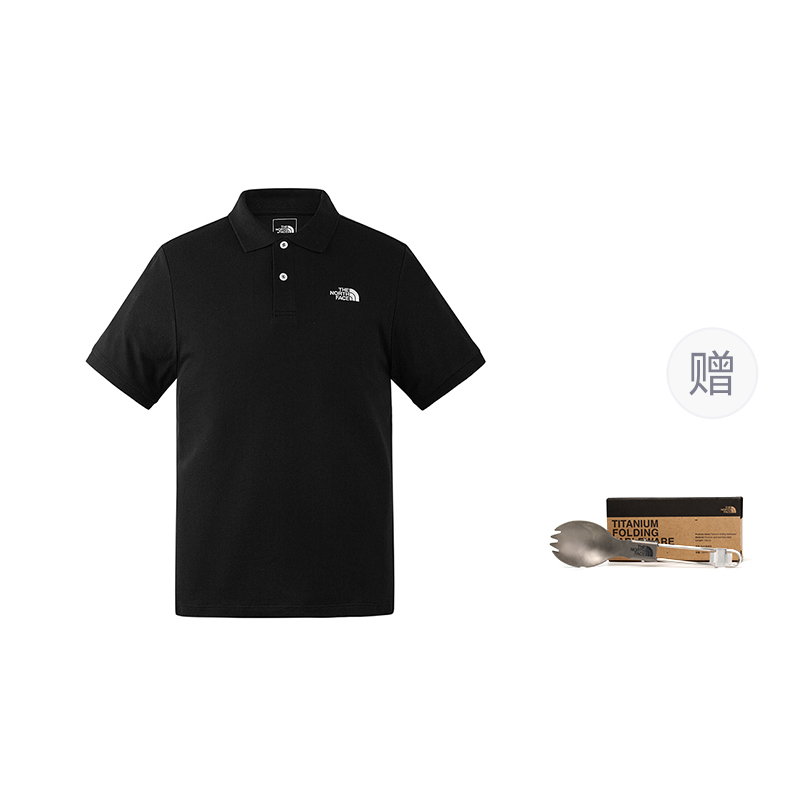 【代購】THE NORTH FACE Urban Exploration Polo Shirt Men's Black NF0A87UX-JK3