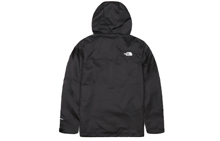 【代購】THE NORTH FACE Urban Exploration Waterproof, Windproof, And Abrasion Resistant Windbreaker Jacket Men's Black NF0A4UDN-JK3