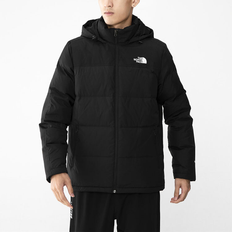 【代購】THE NORTH FACE Urban Exploration Down Jacket Winter Men's Black NF0A4U82-JK3