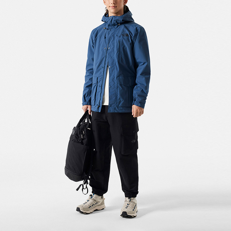 【代購】THE NORTH FACE Urban Exploration Windbreaker Jacket Men's Blue NF0A88RB-HDC
