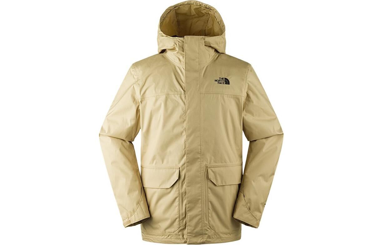 【代購】THE NORTH FACE Urban Exploration Waterproof, Windproof, And Breathable Windbreaker Jacket Men's Khaki NF0A8AUK-LK5