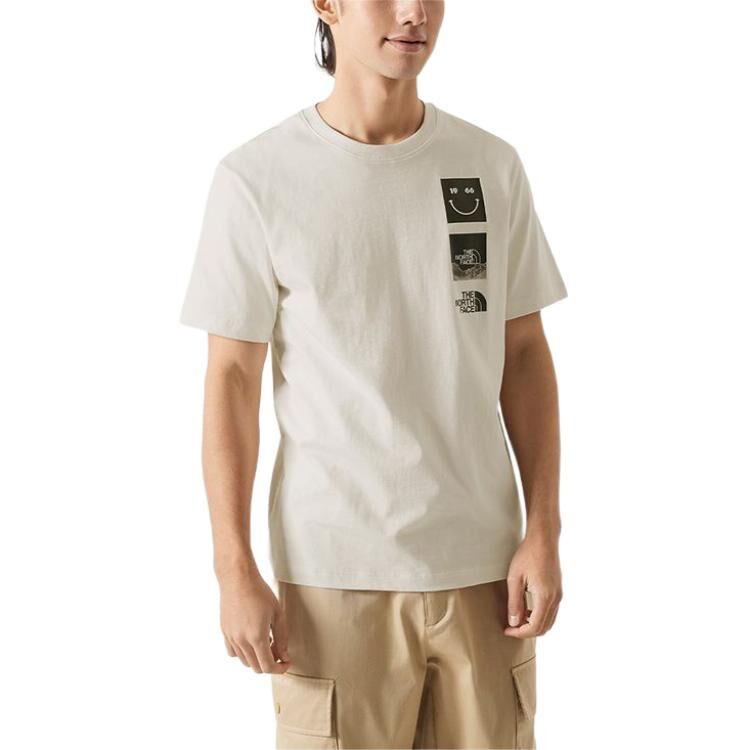 【代購】THE NORTH FACE Urban Exploration T Shirt Unisex Ecru NF0A8AUY-QLI