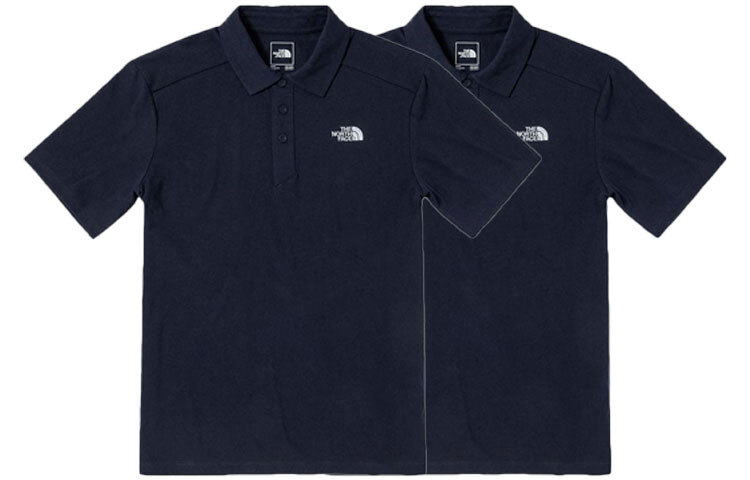 【代購】THE NORTH FACE Urban Exploration Polo Shirt Men's Navy Blue NF0A5B46-RG1