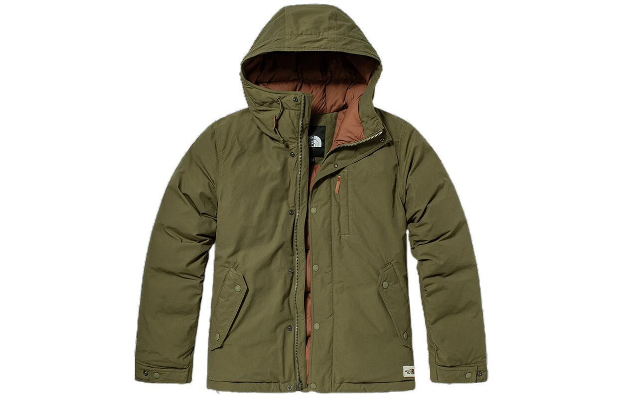 【代購】THE NORTH FACE Urban Exploration Down Jacket Winter Men's Green NF0A5AZT-7D6