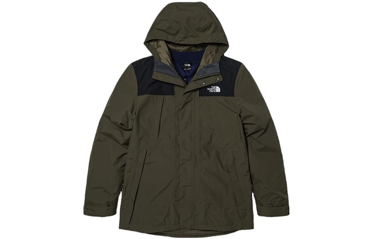 【代購】THE NORTH FACE Urban Exploration Waterproof, Windproof, Breathable, And Thermal Windbreaker Jacket Men's Green NF0A81NH-6U7