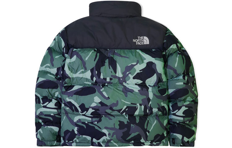 【代購】THE NORTH FACE Urban Exploration Down Jacket Winter Men's Green Camouflage NF0A5IX4-36D