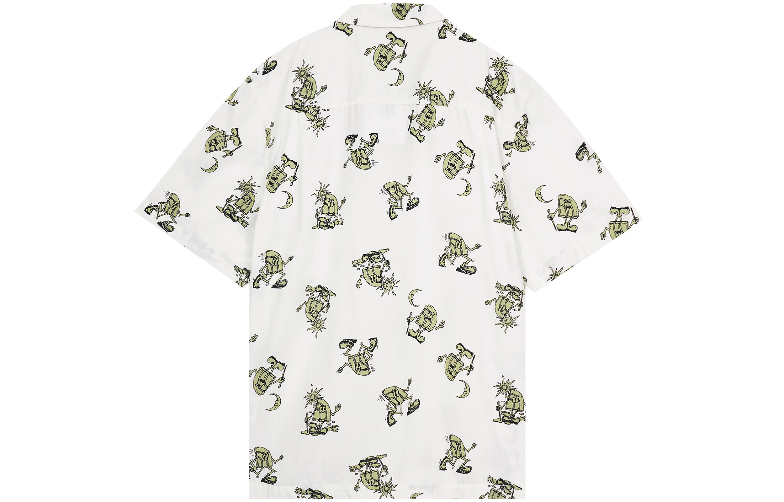【代購】THE NORTH FACE Summer Outdoor Exploration Shirt Men's White NF0A7QAN-5L9