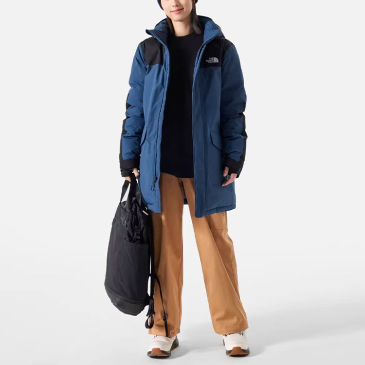 【代購】THE NORTH FACE Urban Exploration Down Jacket Men's Blue NF0A4U81-HDC