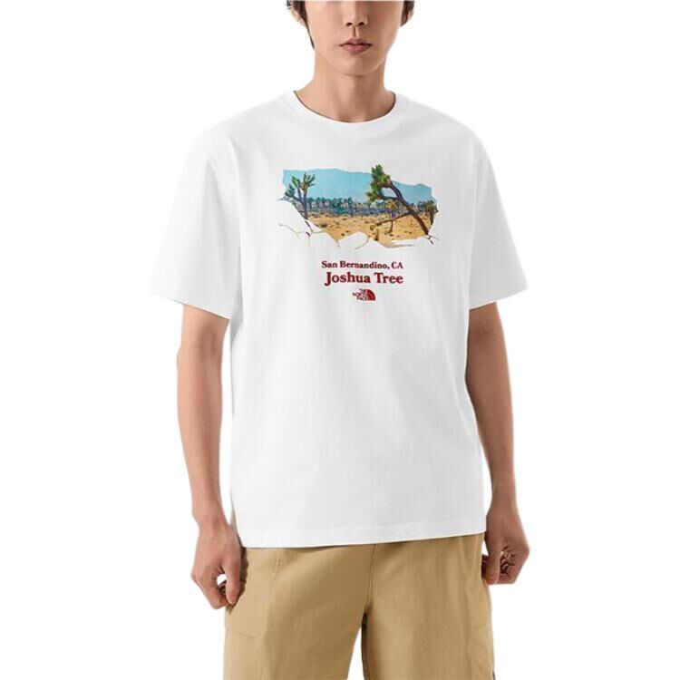 【代購】THE NORTH FACE Urban Exploration SS24 T Shirt Men's White NF0A88GJ-FN4