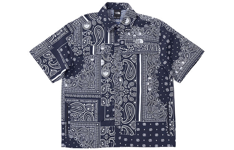 【代購】THE NORTH FACE Urban Exploration Shirts Men's Black Lapel Moderate Other NF0A7QQZ-RG1