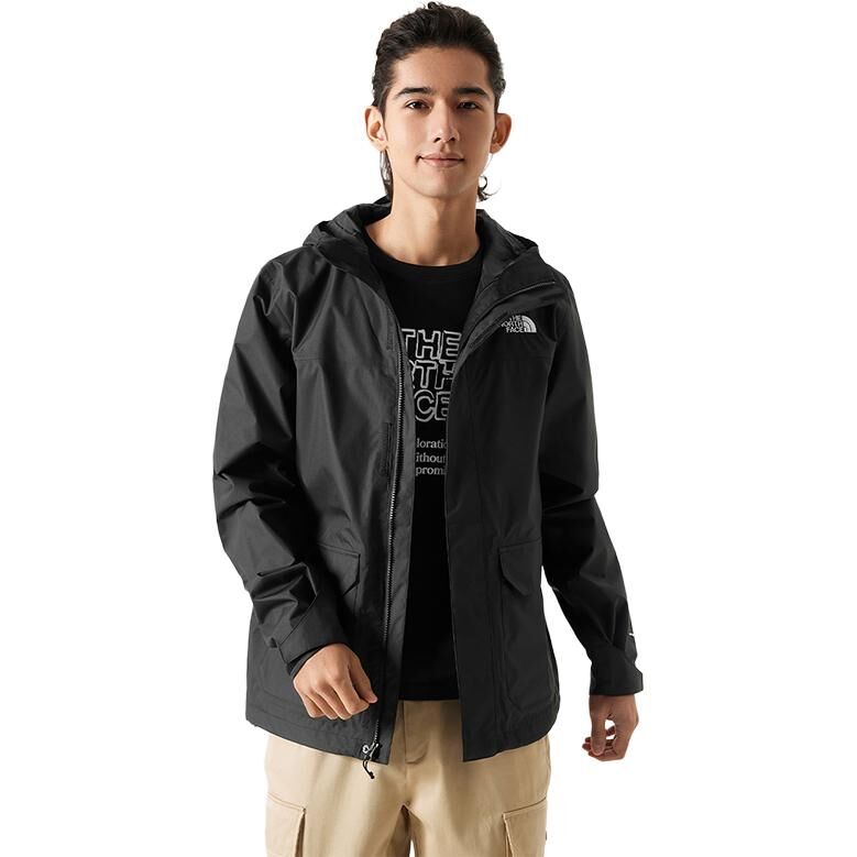 【代購】THE NORTH FACE Urban Exploration Waterproof, Windproof, And Breathable Windbreaker Jacket Men's Black NF0A8AUK-JK3