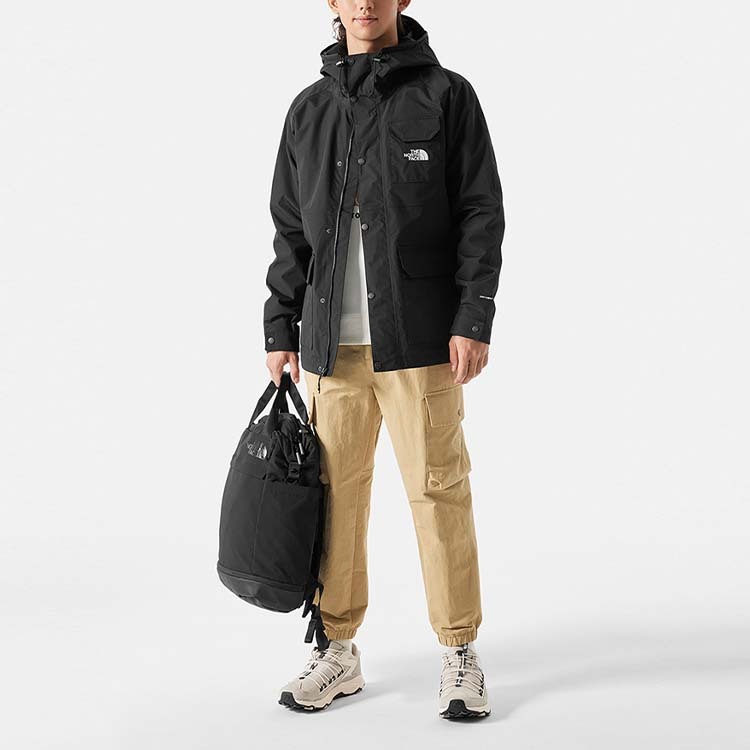 【代購】THE NORTH FACE Urban Exploration Waterproof And Windproof Windbreaker Jacket Men's Black NF0A88RA-JK3