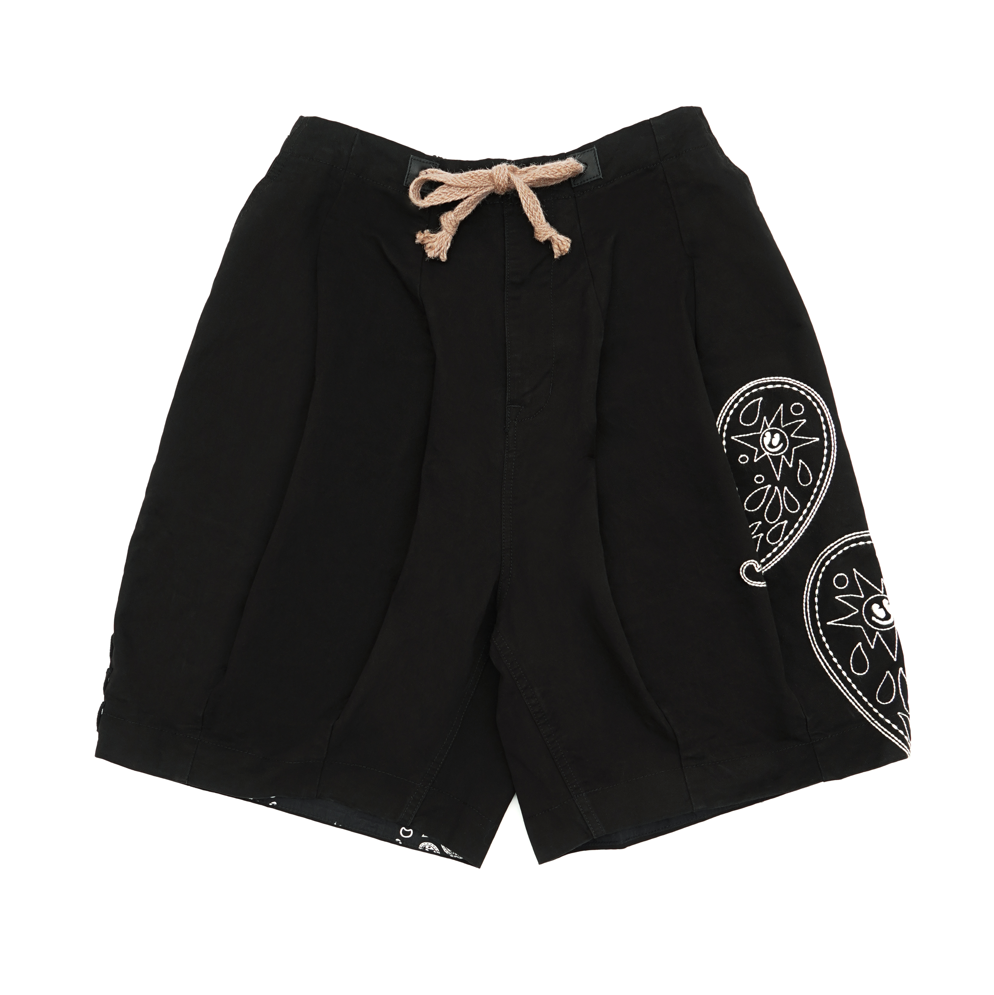 SUN SHIIINE TOMORROW TWILL BALLON SHORTS SST26SS02BK