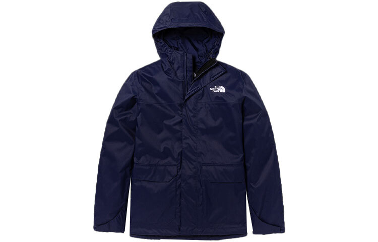 【代購】THE NORTH FACE Urban Exploration Waterproof, Windproof, And Abrasion Resistant Windbreaker Jacket Men's Blue NF0A497J-L4U