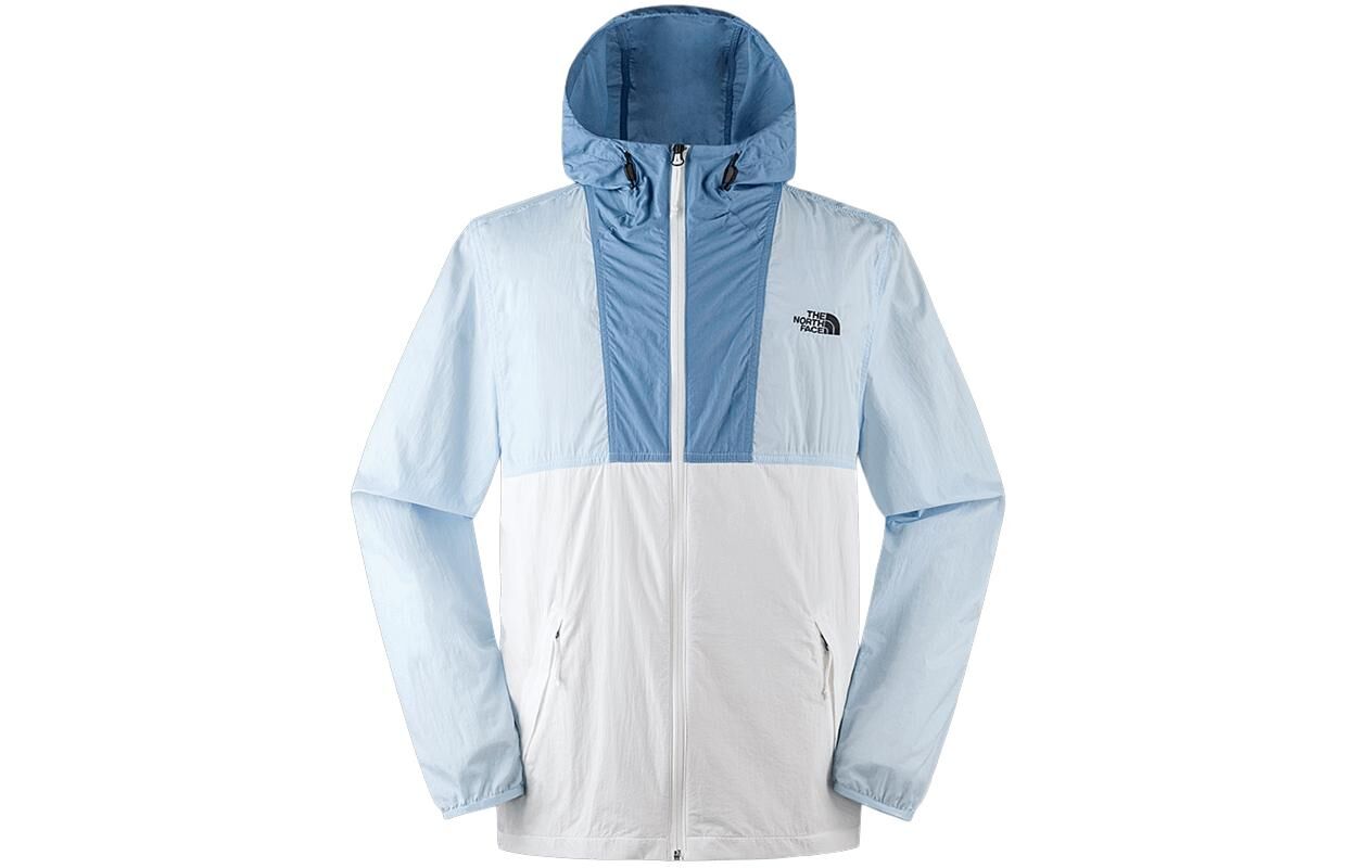 【代購】THE NORTH FACE Urban Exploration SS24 Breathable And Quick Dry UV Protection Sun Protection Clothing Men's Light Blue NF0A8BA5-3YL