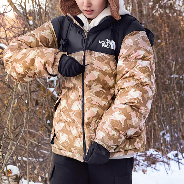 【代購】THE NORTH FACE Urban Exploration Down Jacket Unisex Brown NF0A3C8D-II7