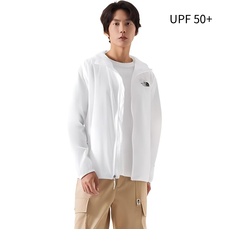 【代購】THE NORTH FACE Urban Exploration Windproof Sun Protection Clothing Men's White NF0A87V6-FN4