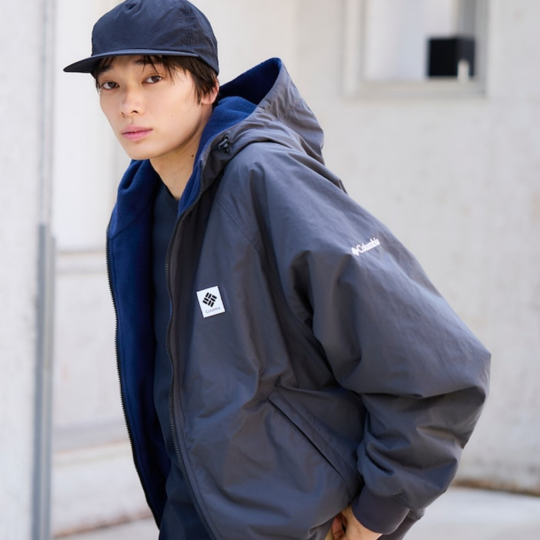 Columbia × FREAK'S STORE Imperial Park 雙面Logo 連帽外套