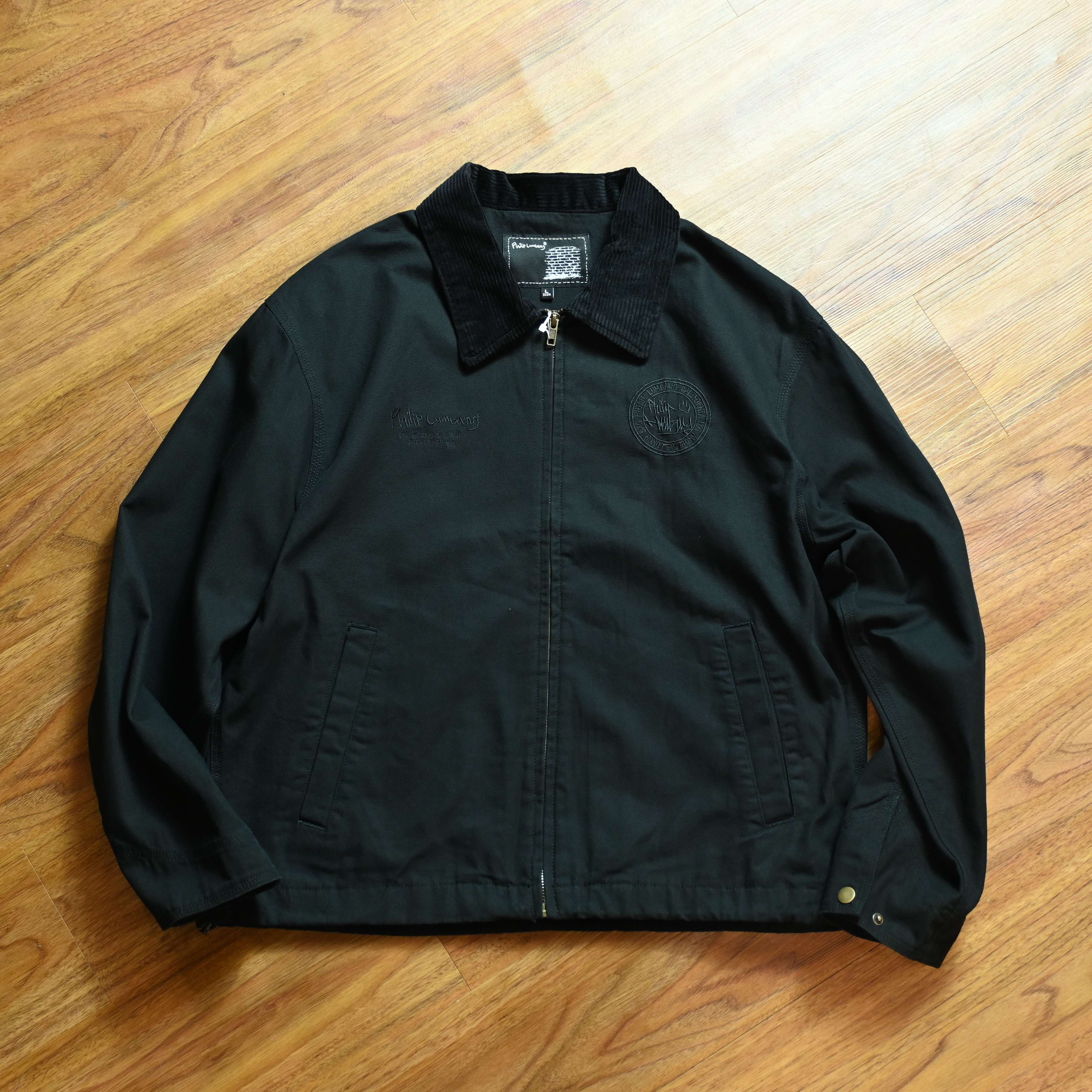 Philip Lumbang Light Corduroy Collar Work Jacket