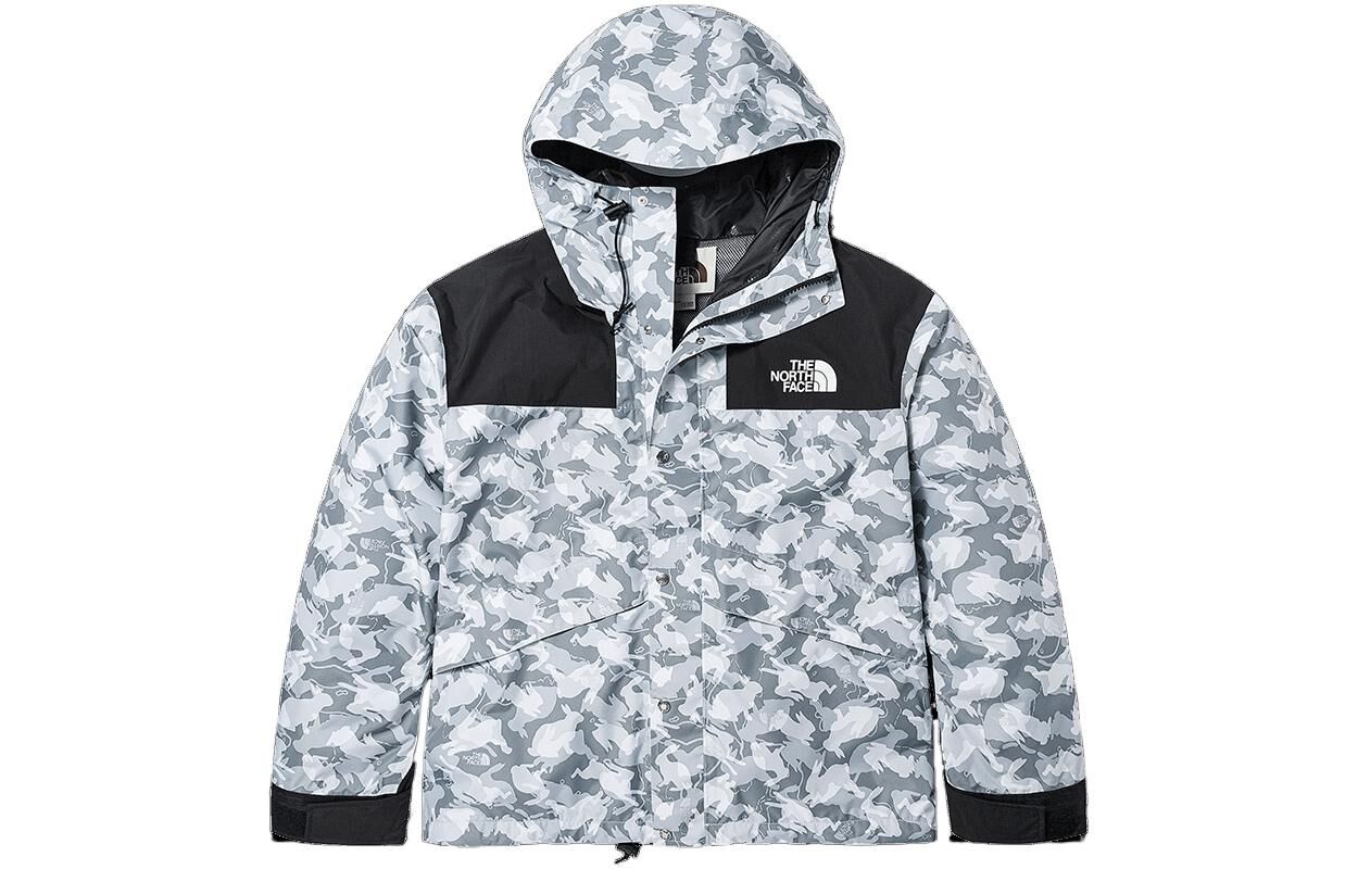 【代購】THE NORTH FACE Urban Exploration Waterproof And Breathable Windbreaker Jacket Unisex Gray NF0A7UR9-II6
