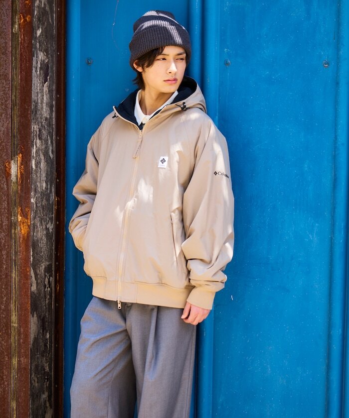 Columbia × FREAK'S STORE Imperial Park 雙面Logo 連帽外套