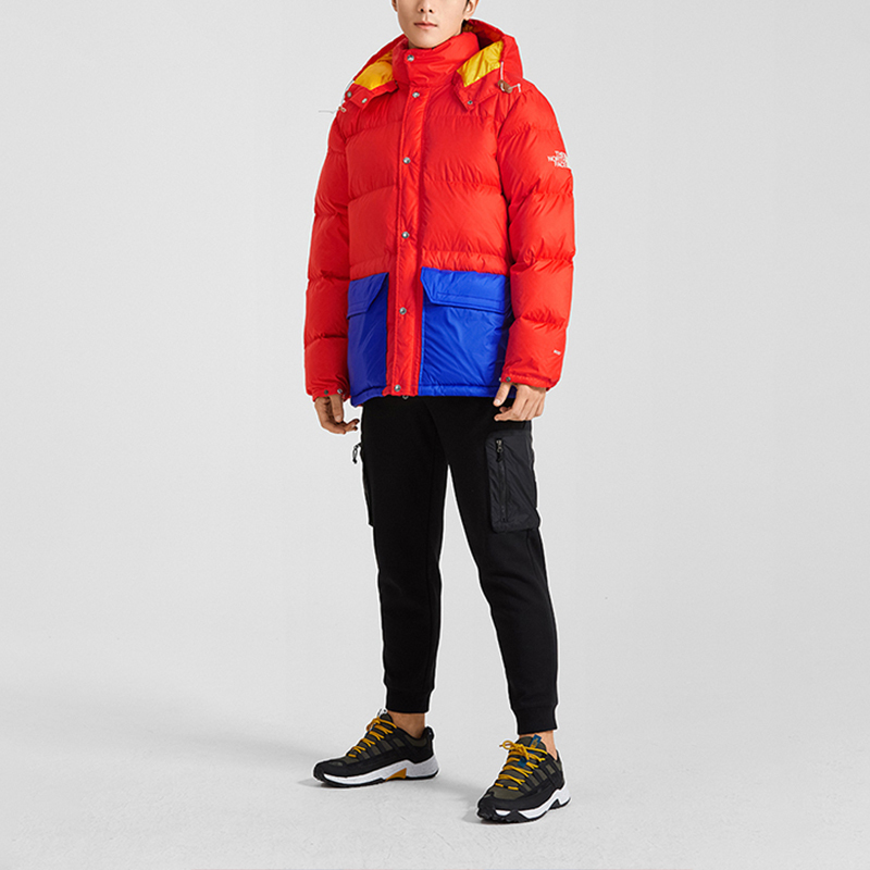 【代購】THE NORTH FACE Urban Exploration Down Jacket Winter Men's Red NF0A7QFD-0TV